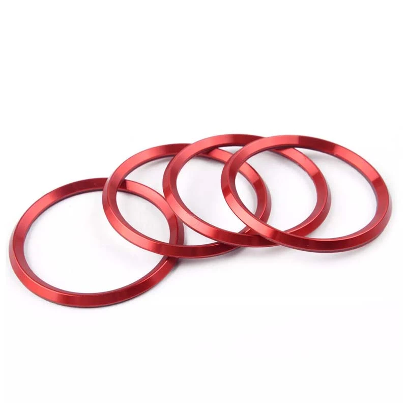 ¿Por qué un anillo central de aleación de aluminio rojo es la opción inteligente para mejorar el ajuste de las ruedas y la estabilidad de conducción?