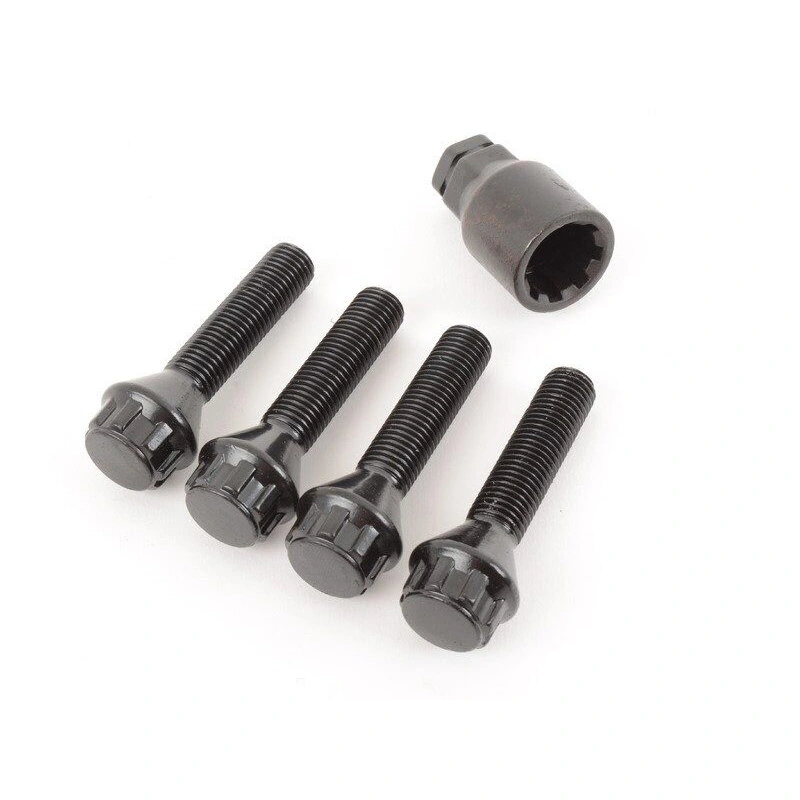 Pernos de rueda de asiento de bola de bloqueo M12x1.25
